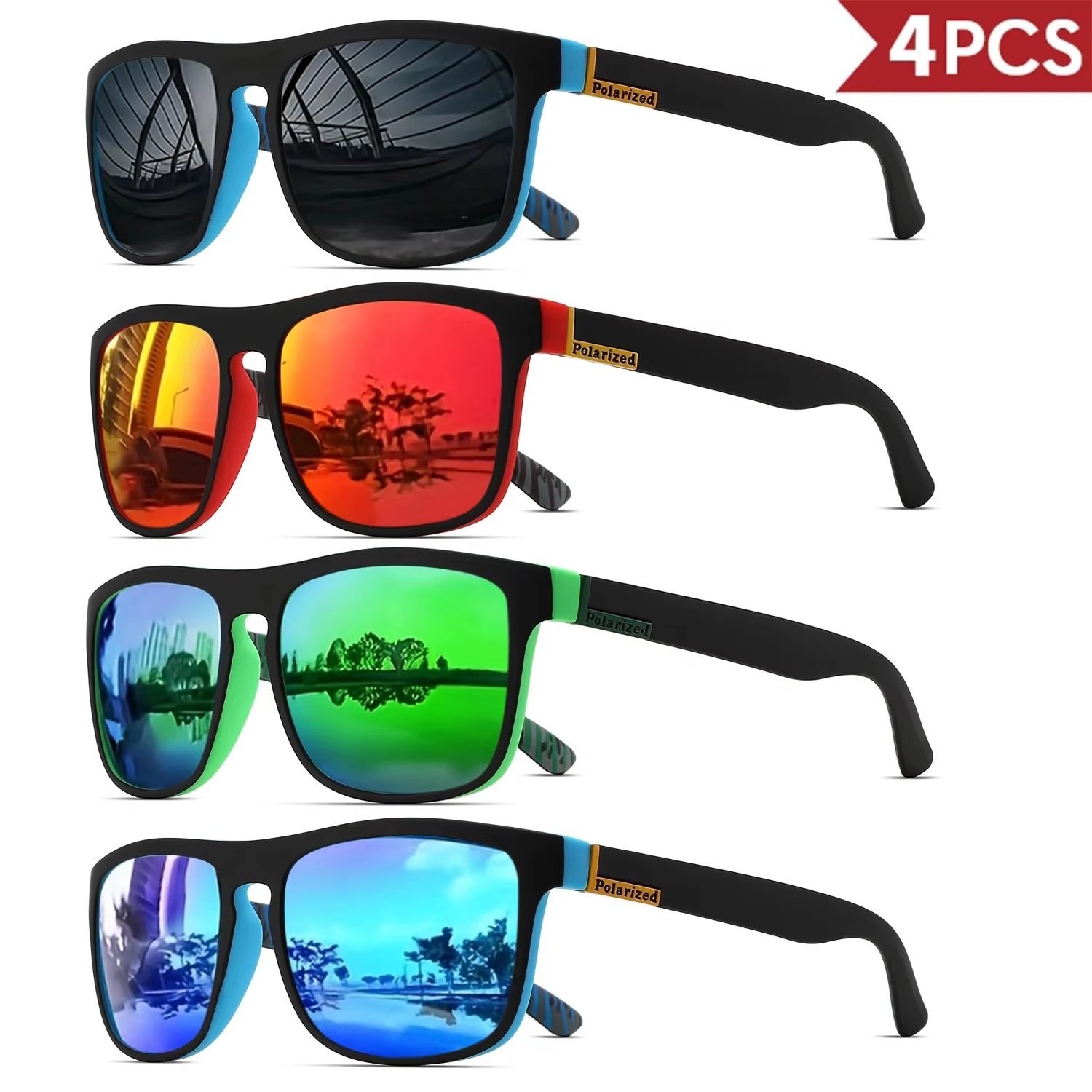 1/4pc Occhiali da sole sportiv - Sunglasses Uv400 recensione e prezzo