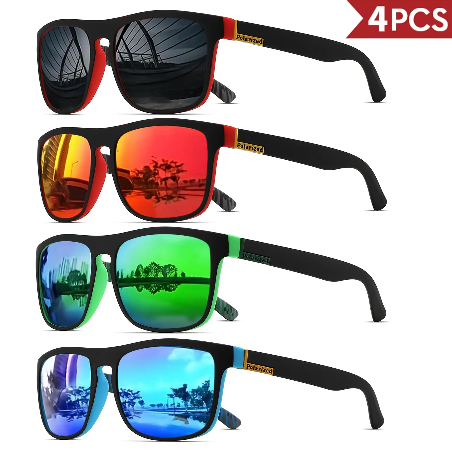 1/4pc Occhiali da sole sportiv - Sunglasses Uv400 recensione e prezzo